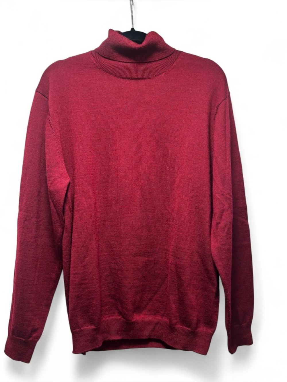 Linea Uomo Men's Turtleneck Sweater Size L (Wool Blend)